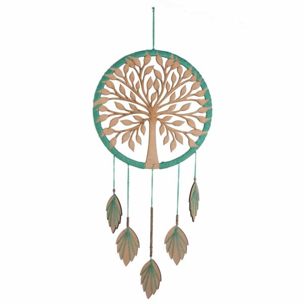 Handgemaakte Dromenvanger| Levensboom / Tree of Life Hout (70 cm)