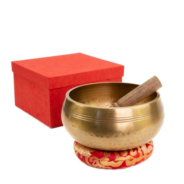 Klankschaal Geschenkset Handgemaakt | 19 cm