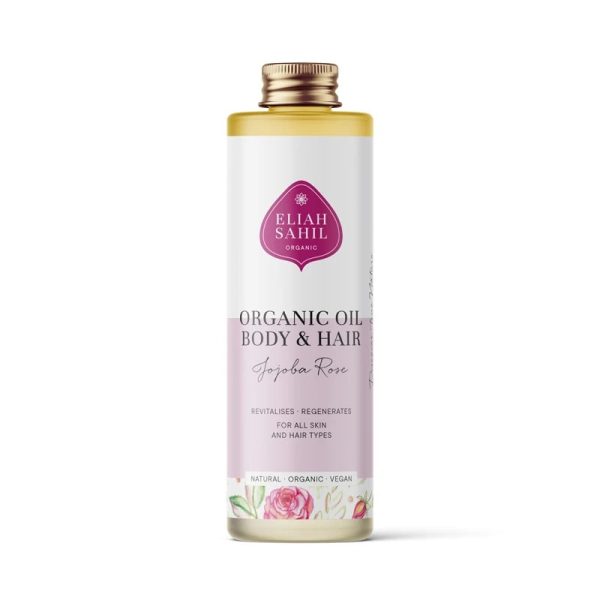 Huid/haar olie Jojoba Roos BIO Eliah Sahil | 100 ml