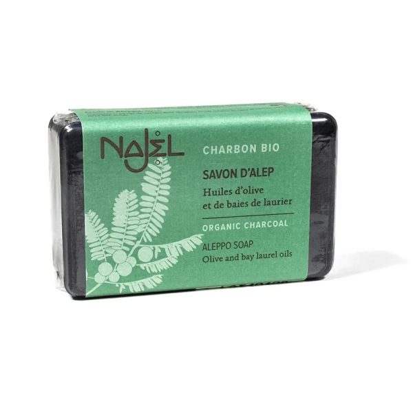 Najel Aleppo zeep met biologische houtskool | 100 g