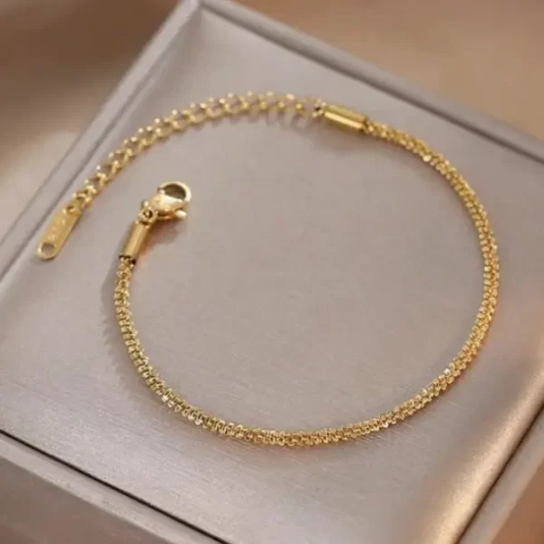 Armband Schakel Gold Plated