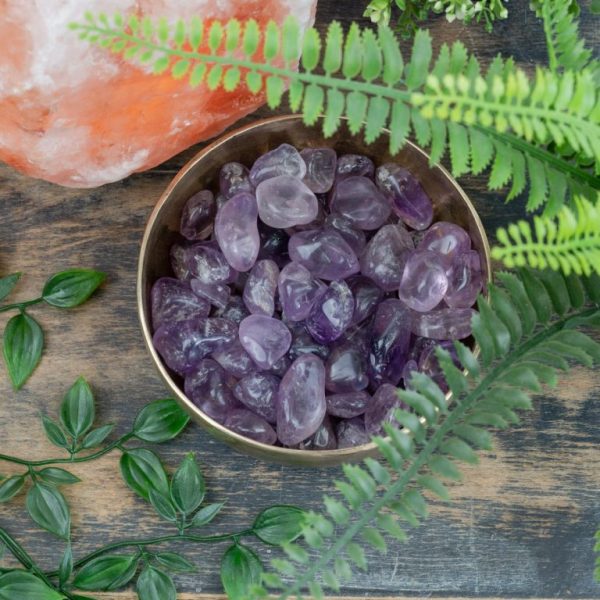 Edelsteen Amethist Trommelstenen AA Kwaliteit | 1000 gram - Afbeelding 2