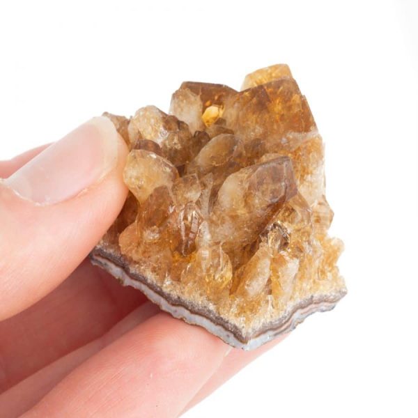 Ruwe Citrien Edelsteen Cluster 2 | 4 cm - Afbeelding 2
