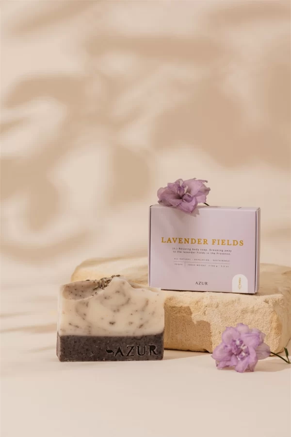 LAVENDER FIELDS | body bar | natural soap – Bild 4