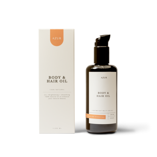 Hair & Body oil | 100% Natural | Vegan + Cruelty|free