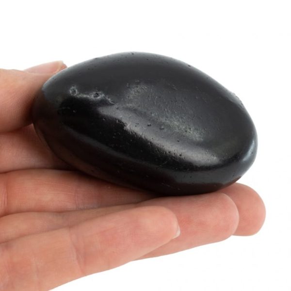 Gepolijste Shungiet Palmsteen 50 – 100 gram – Bild 3