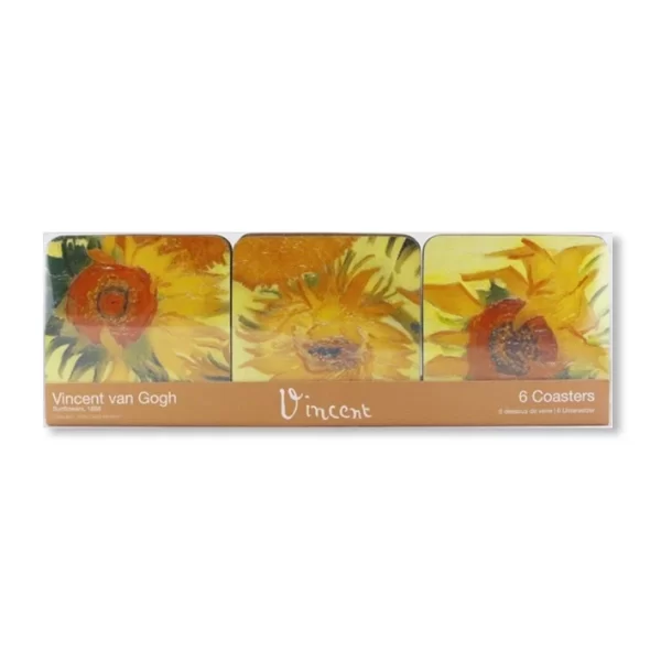 Onderzetters, Zonnebloemen, Van Gogh - Afbeelding 2