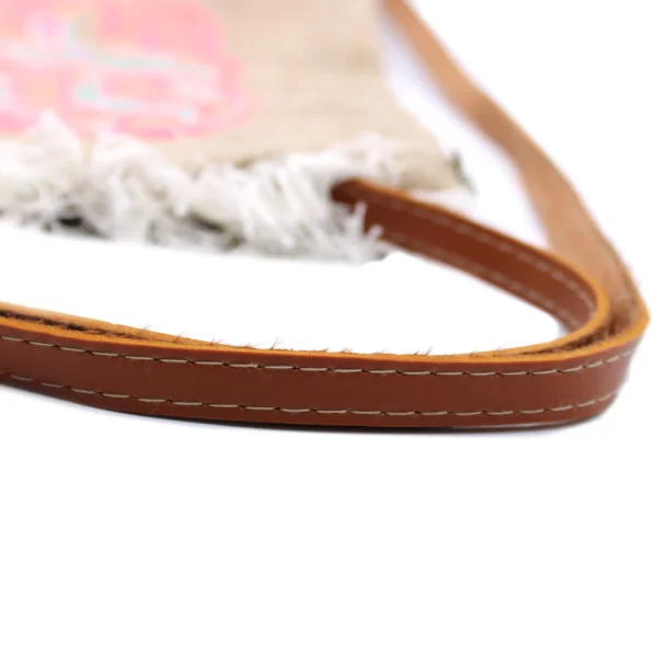Jute Franje Tas | Dromenvanger Print - Afbeelding 3
