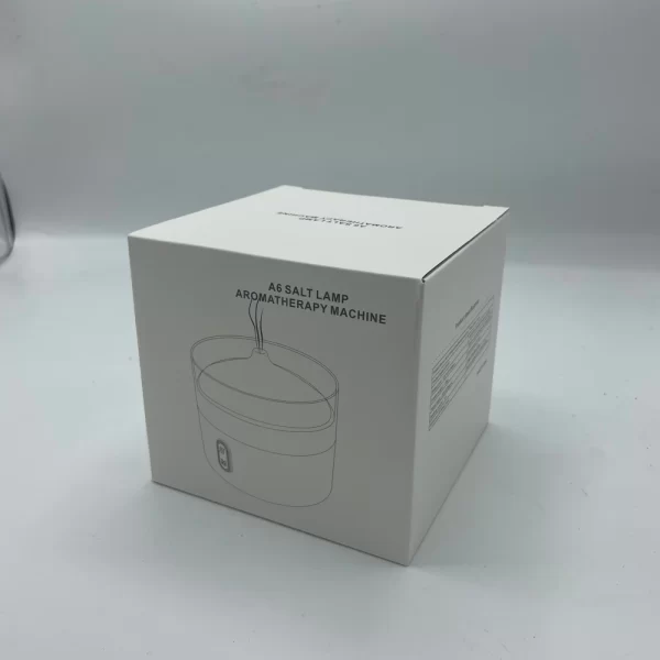 Himalaya Zout Arroma Diffuser | Nachtlampje | USB C | Vlameffect - Afbeelding 2