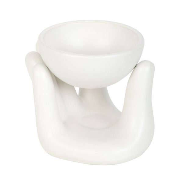 Witte Hand | Olie & Waxbrander