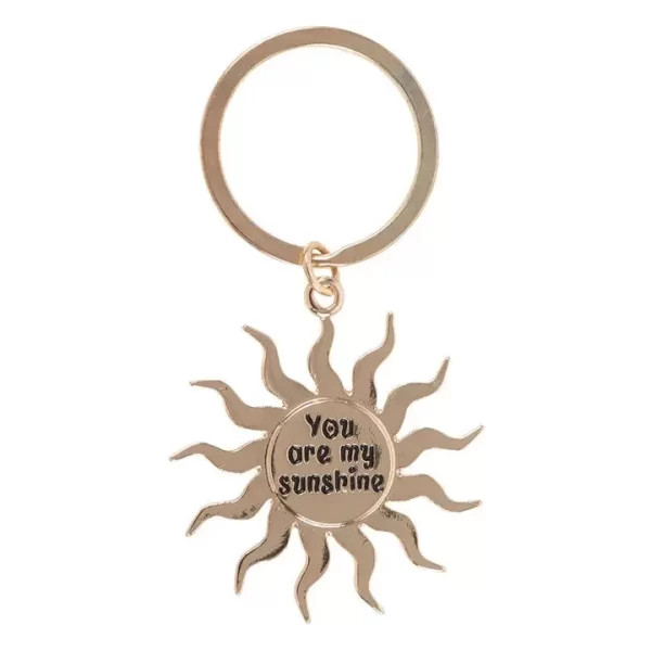 Sleutelhanger | Zon Goud - Afbeelding 3