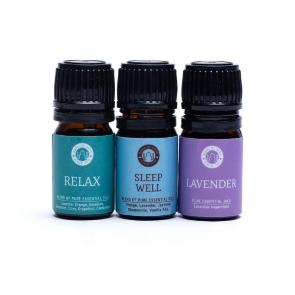 Etherische olie Aromatherapie set Sleep | 3x5 ml - Afbeelding 2