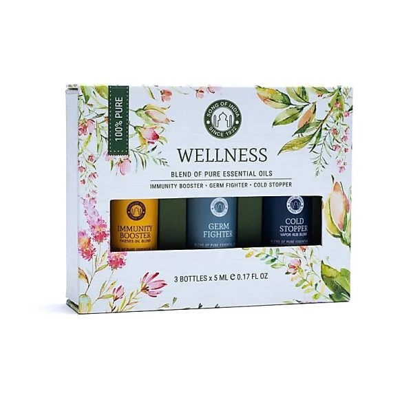 Etherische olie Aromatherapie set Wellness | 3x5 ml