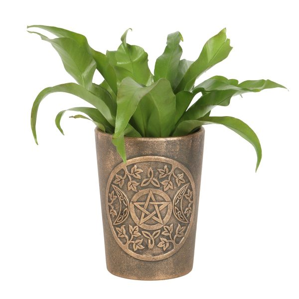 Triple Moon Brons | Plantenpot