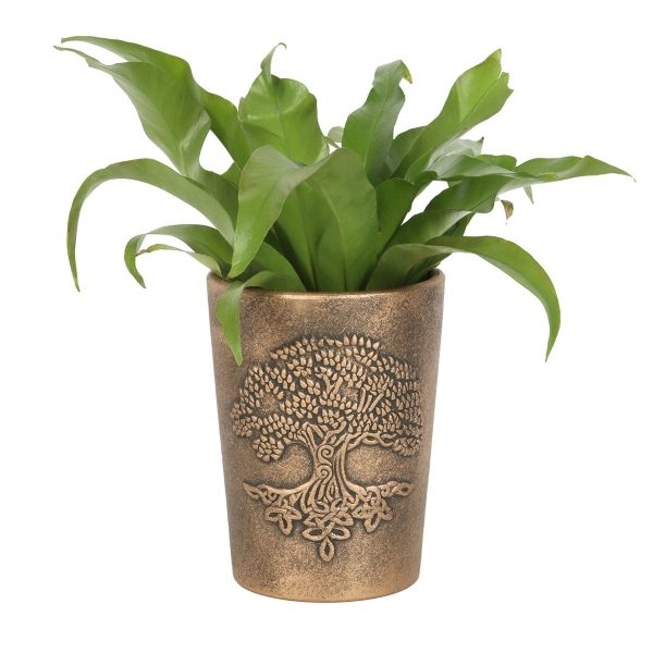 Tree of Life Brons | Plantenpot