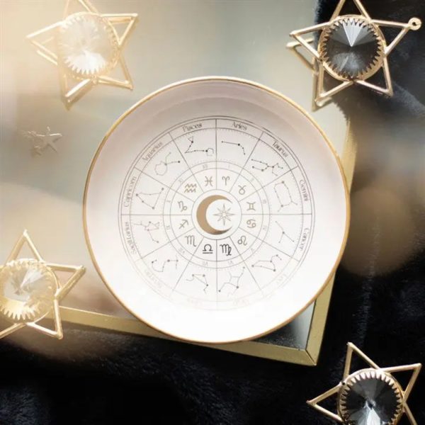 Astrology Wheel Wit | Sieradenschaaltje – Bild 2