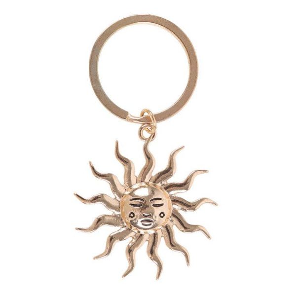 Zon Goud | Sleutelhanger