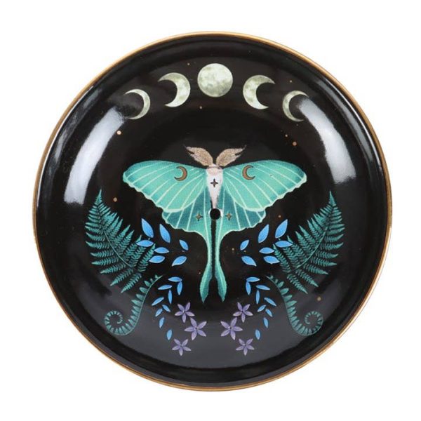 Luna Mot Zwart | Wierookhouder