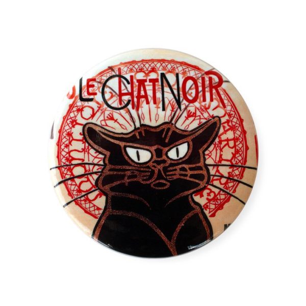Pocket Mirror | Theophile Steinlen Le Chat Noir - Afbeelding 2