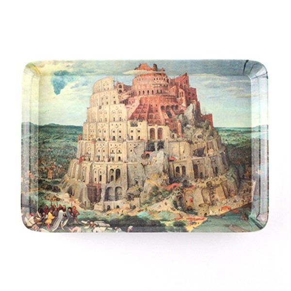 Mini Dienblad | Bruegel Tower of Babel
