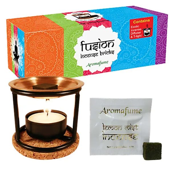 Aromafume Proefset | Diffuser + Wierookblokjes