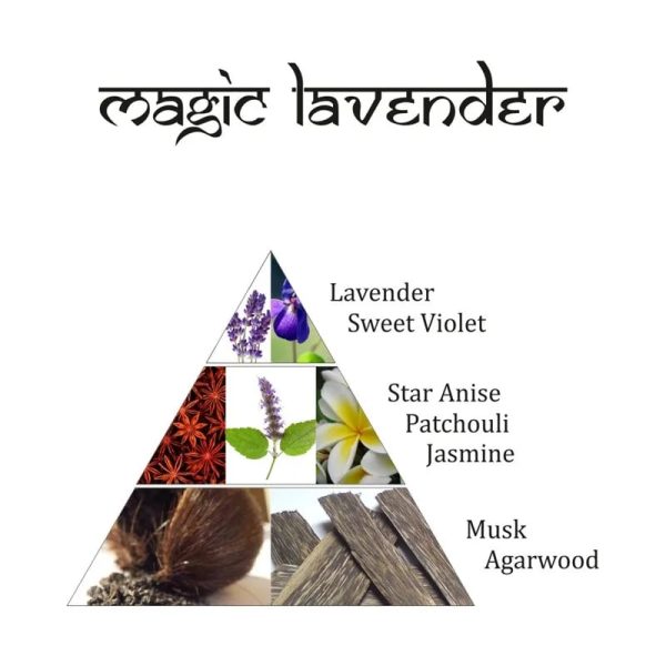 Aromafume Wierookblokjes | Magic Lavender - Afbeelding 2