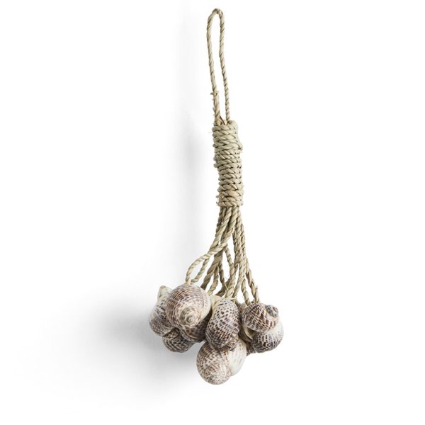 Schelpenbundel Mini Lichtbruin | 16 cm