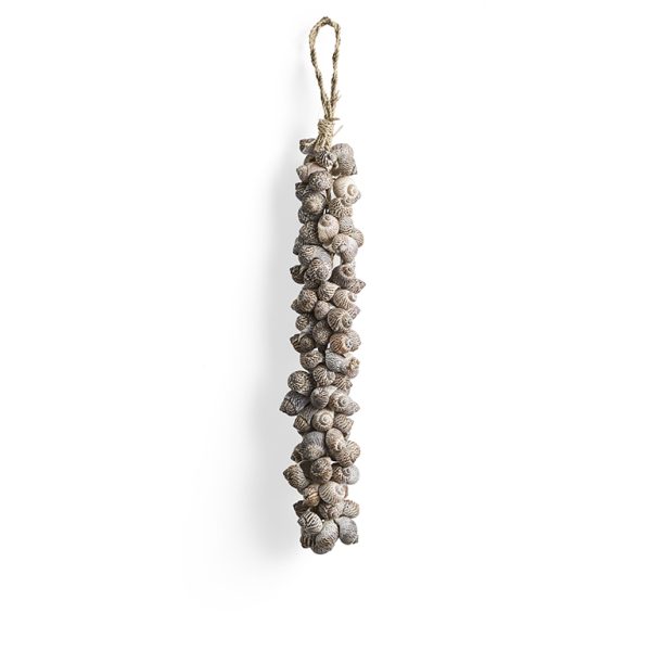 Schelpstreng Donkerbruin | 30 cm