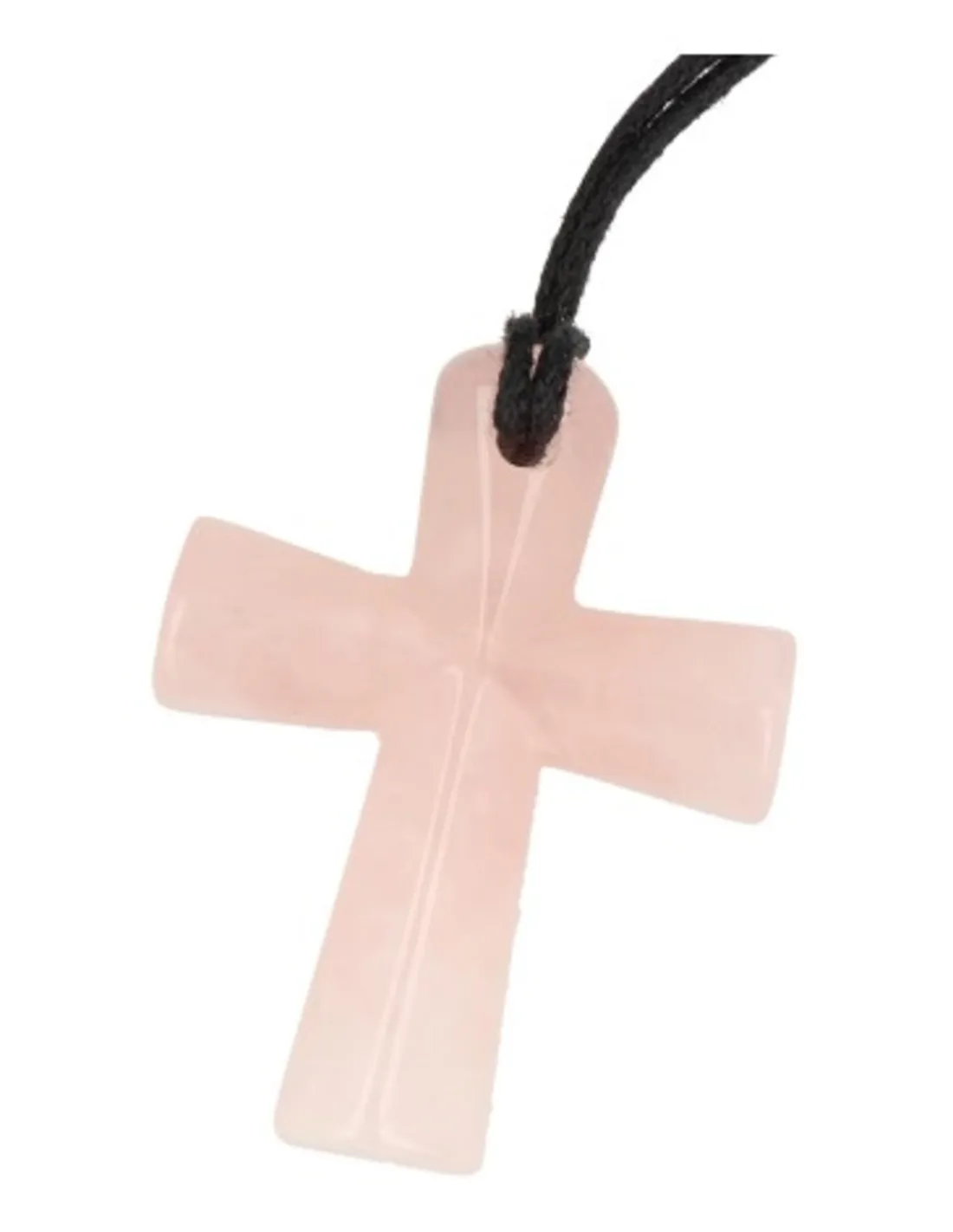 Ankh Hanger | Roze Kwarts 4 cm - Afbeelding 2
