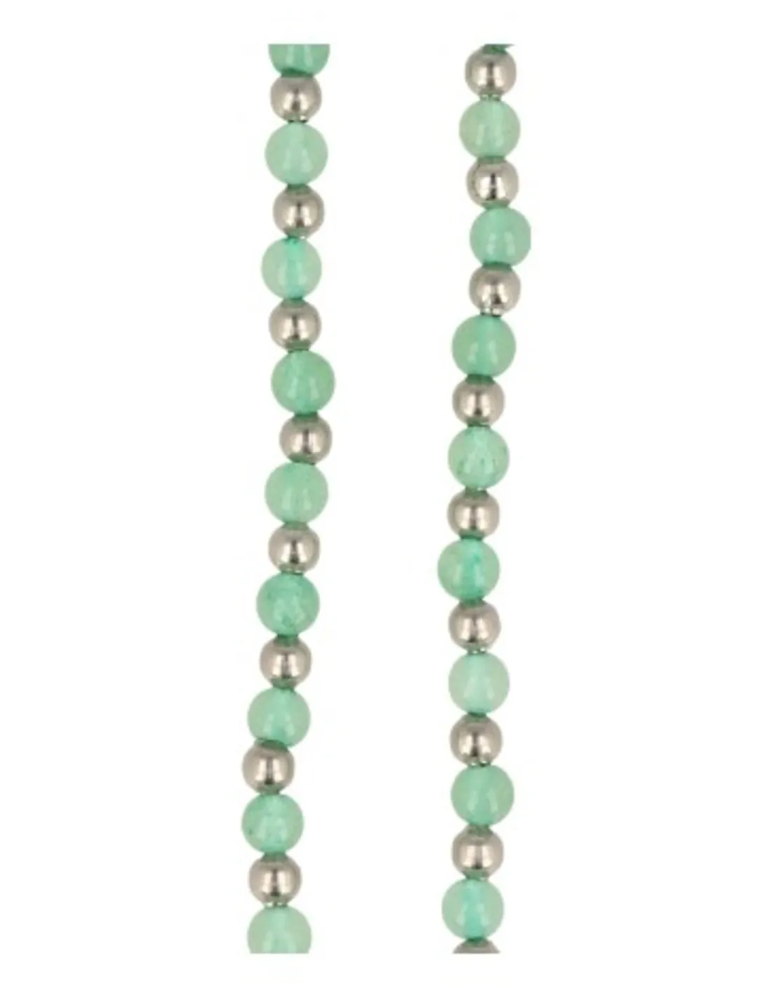 Armband | Aventurijn Groen Ibiza Love 4 mm - Afbeelding 2