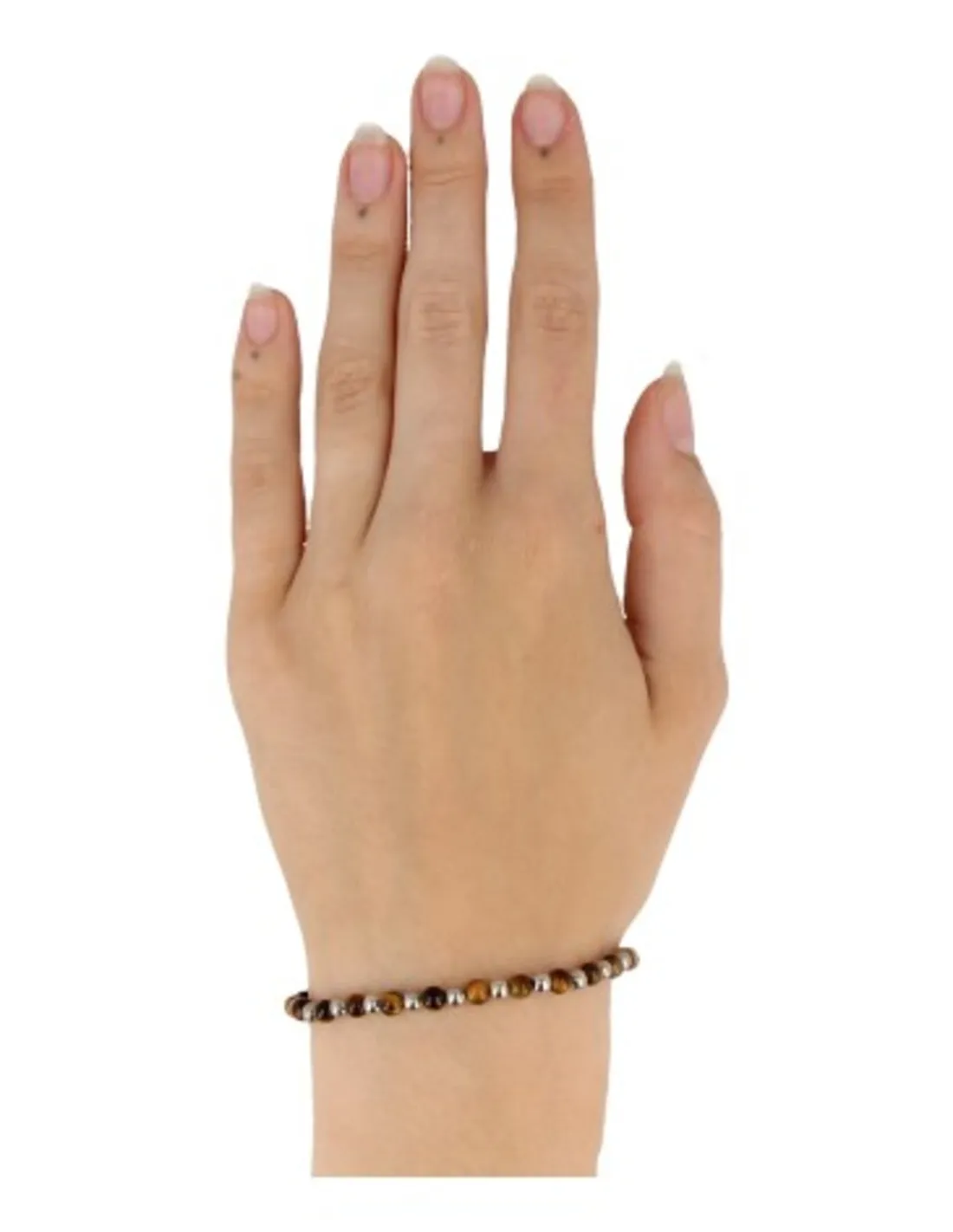 Armband | Tijgeroog Ibiza Love 4 mm