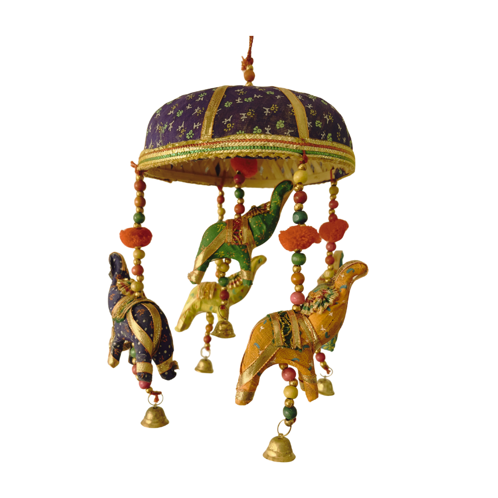 Mobiel 5 Olifantjes | 38 cm - Afbeelding 3