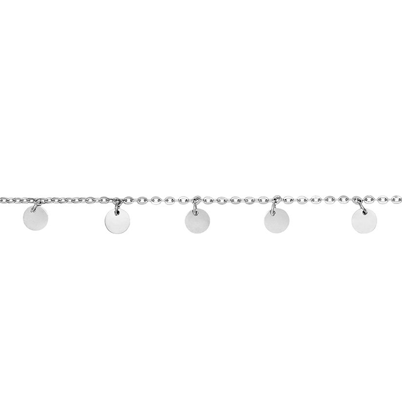 Armband | Bellissima Hangplaatjes | Zilver - Afbeelding 2