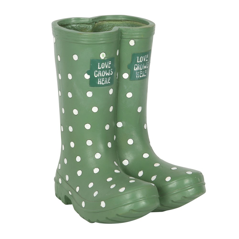 Plantenpot | Regenlaars | Lichtgroen | 21,5 cm - Afbeelding 2
