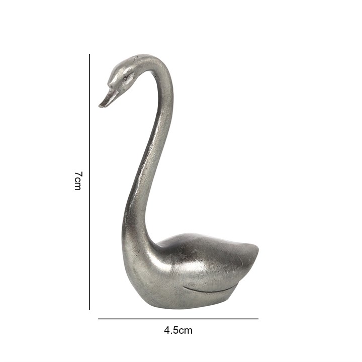 Ringhouder | Zwaan | IJzer | 7 cm - Afbeelding 4